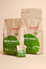 Cibo secco per cani con 100% pesce bianco